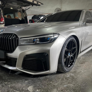 BMW 7 Series Facelift LCI Full Conversion Kit + Gloss Black Aero Add On Kit
