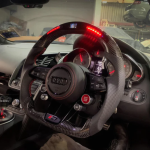 Audi R8 Facelift Custom Carbon Steering Wheel